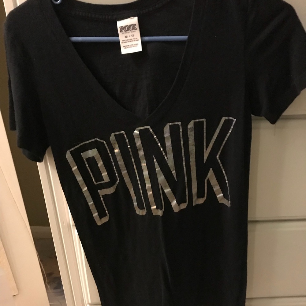 Pink v neck